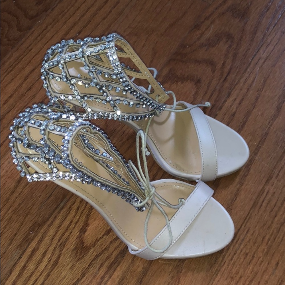 Rhinestone heels